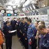 На спасательном судне ВМФ России «Игорь Белоусов» успешно произведен первый водолазный спуск